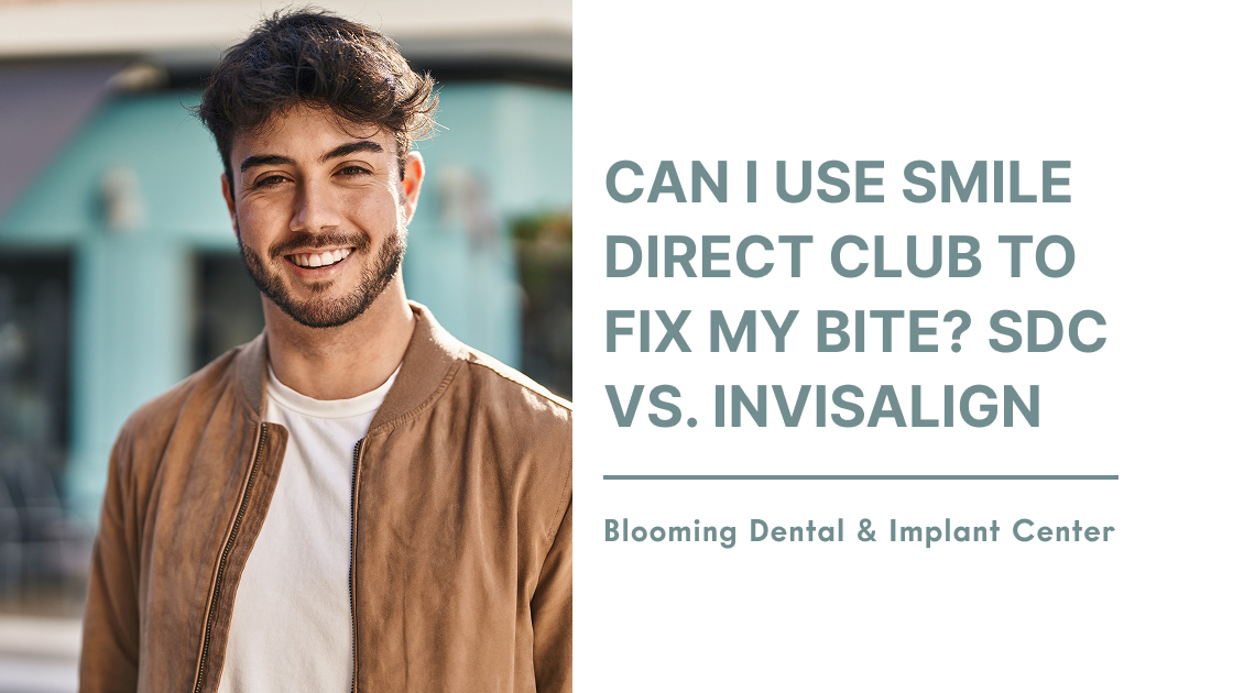 Can I Use Smile Direct Club to fix my bite? SDC vs. Invisalign